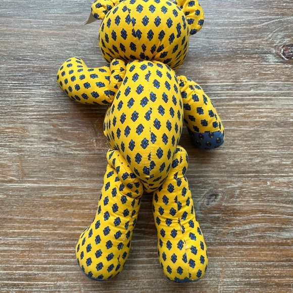 LES FANNETTES FABRIC TEDDY BEAR - Picture 7 of 7